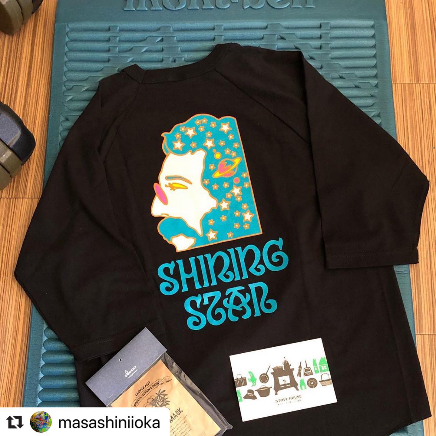 #Repost @masashiniioka with @make_repost・・・そろそろ7分袖欲しいなぁ〜って️ひと目惚れのロンT️マスクおまけしてくれた、祐輔ありがとう長野のstove house！#ひと目惚れ　#ロンT #長野　#stove house #go hemp #マスクありがとうございますこれからの季節にぴったりです^_^マスクも口元のオシャレとして#gohemp #gowest #haveagratefulday #haveagratefulday_gowest #aaty#深川 @stovehouse.woodstove